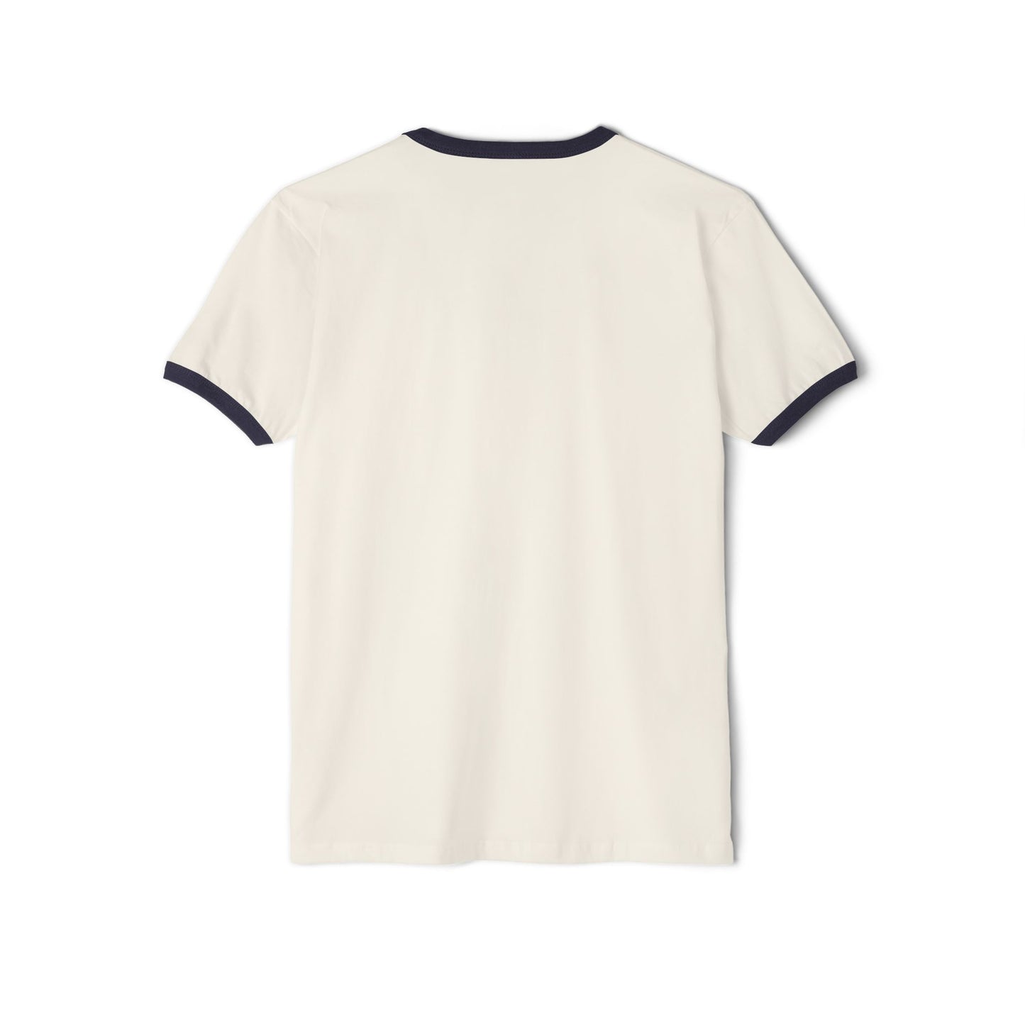 Unisex Cotton Ringer T-Shirt with U4RIA Print - Comfortable Casual Wear for Every Occasion (SL)