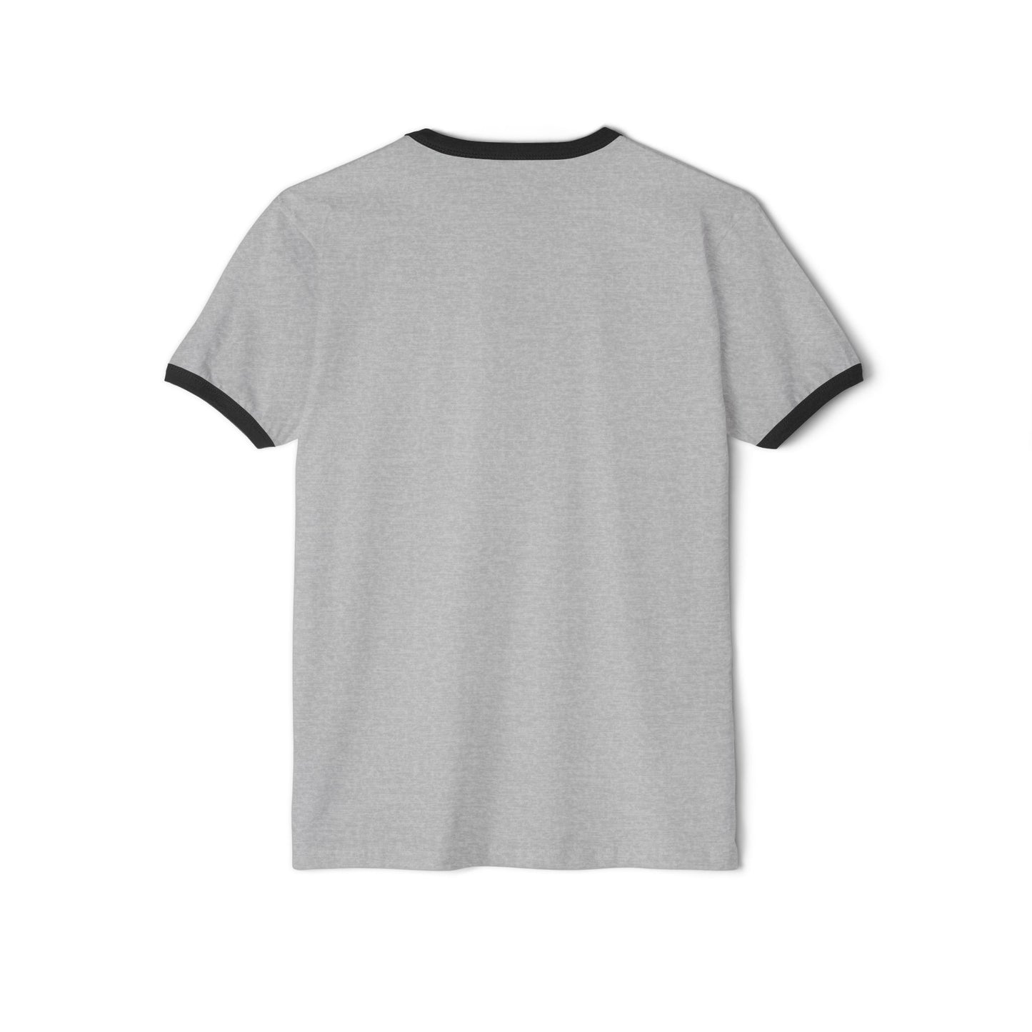 Unisex Cotton Ringer T-Shirt with U4RIA Print - Comfortable Casual Wear for Every Occasion (SL)