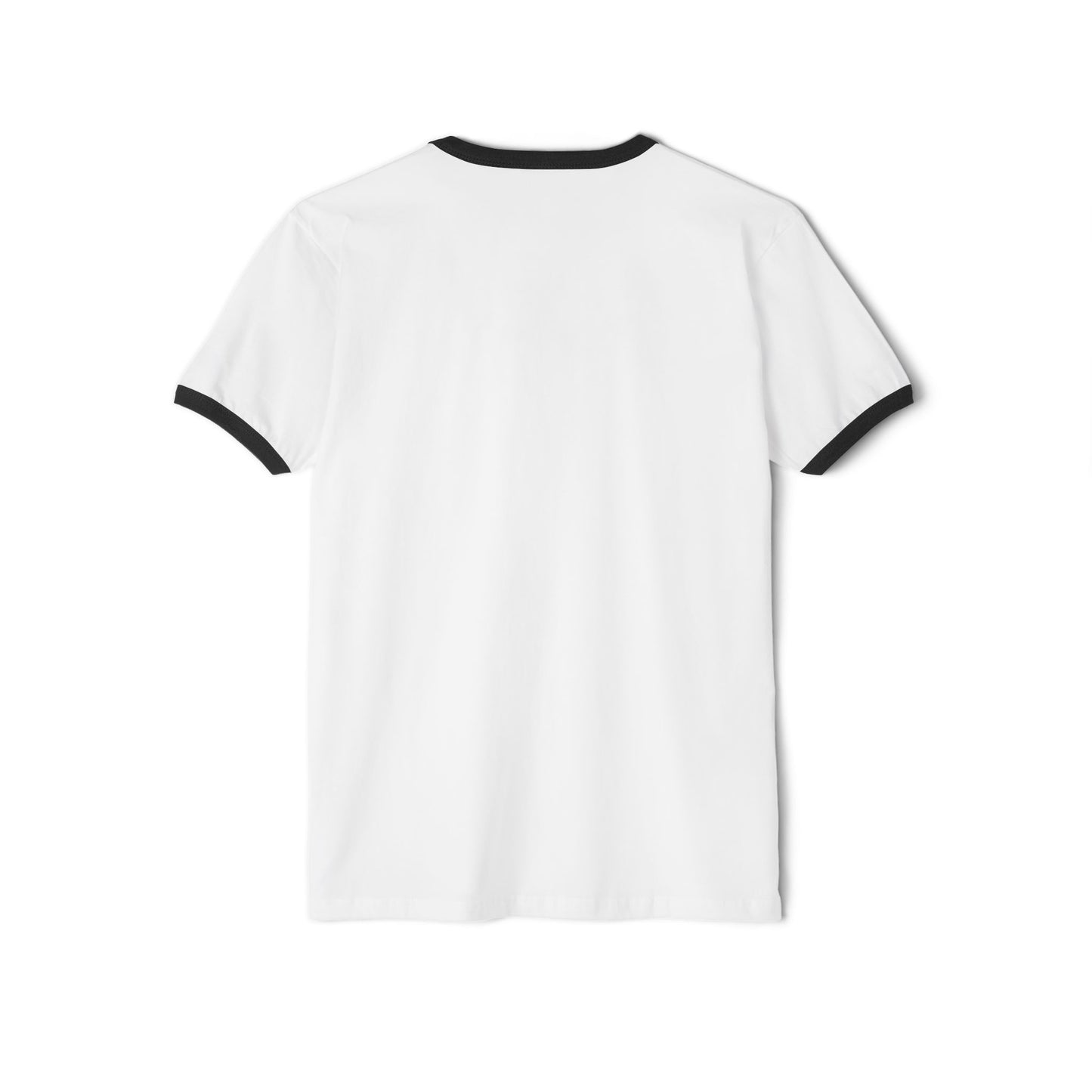 Unisex Cotton Ringer T-Shirt with U4RIA Print - Comfortable Casual Wear for Every Occasion (SL)