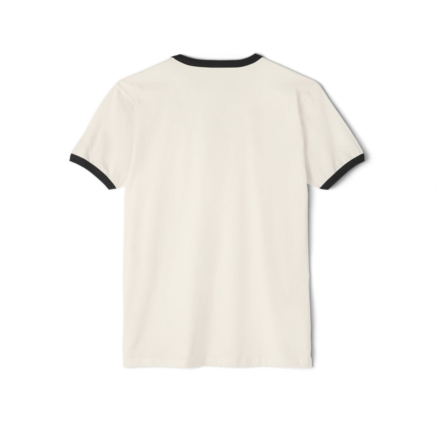 Unisex Cotton Ringer T-Shirt with U4RIA Print - Comfortable Casual Wear for Every Occasion (SL)